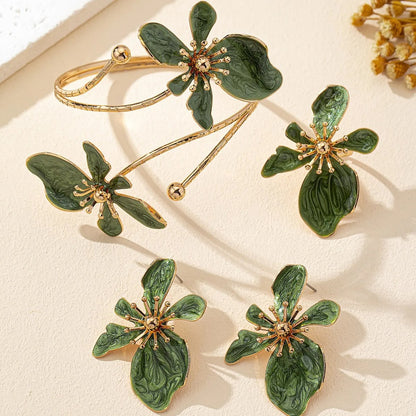 Floral Jewellery Set