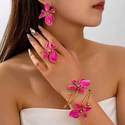 Floral Jewellery Set