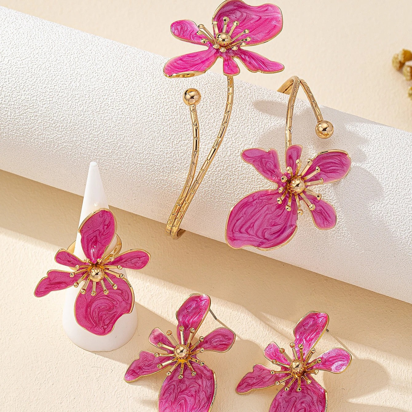 Floral Jewellery Set