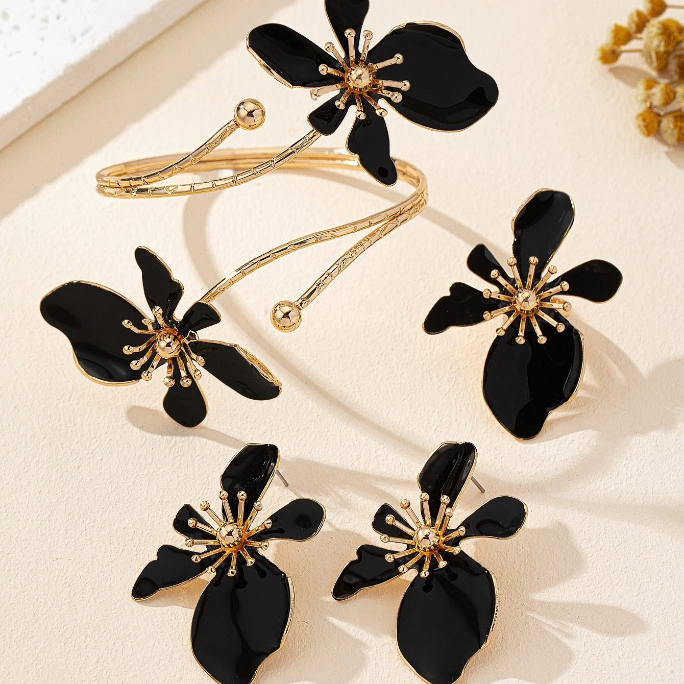 Floral Jewellery Set
