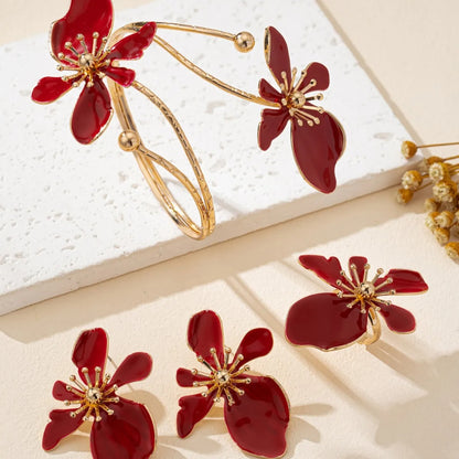 Floral Jewellery Set